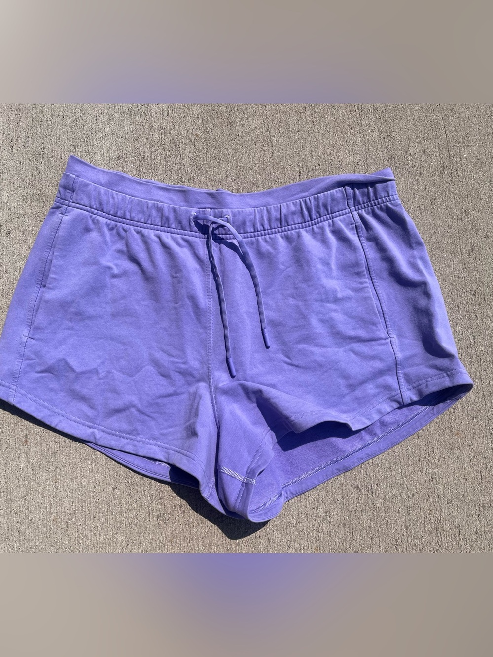 lululemon athletica Lavender Inner Glow 3” Shorts